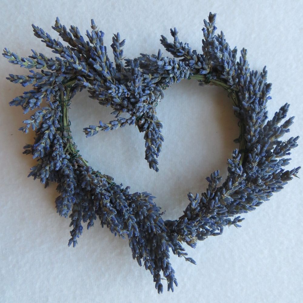 Hartvormige krans om de liefde te vieren