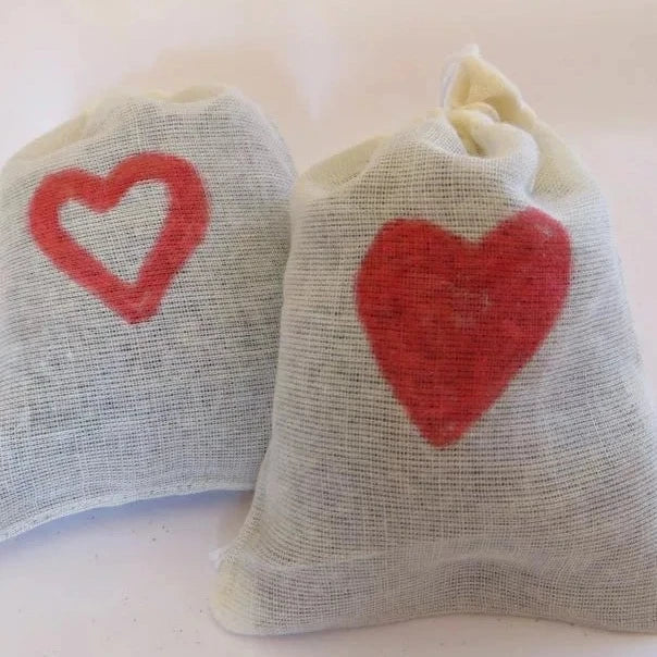 bolsa de lavanda para San Valentino