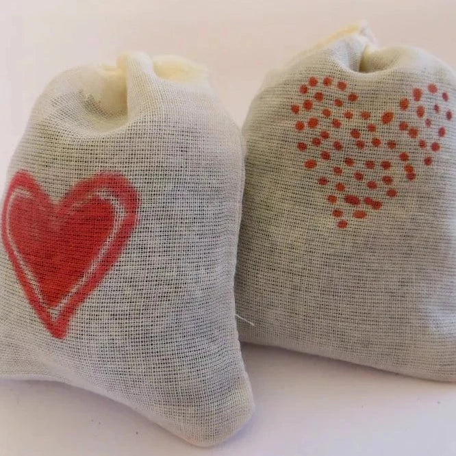 bolsa de lavanda con corazon