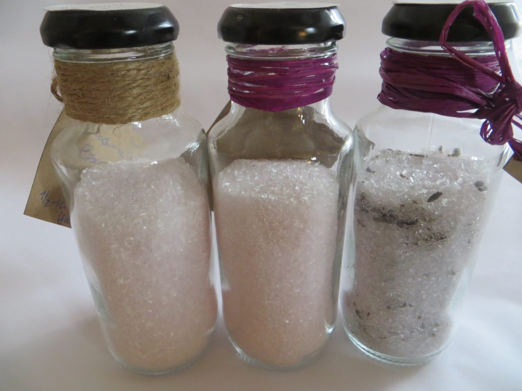 Essential.blue lavender bath salt DIY
