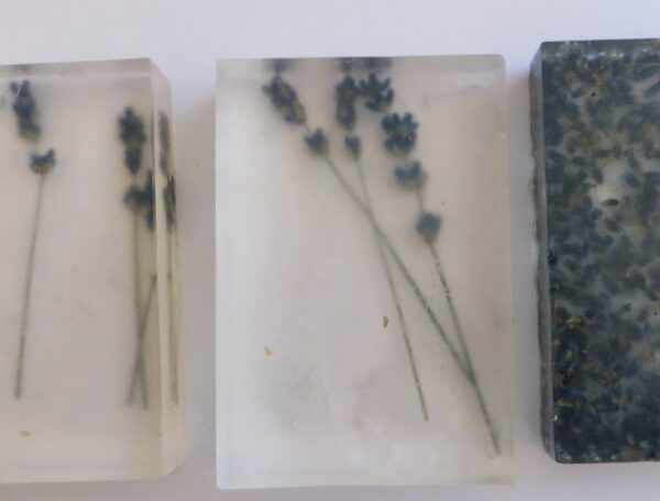 Essential blue soap making kit lavender