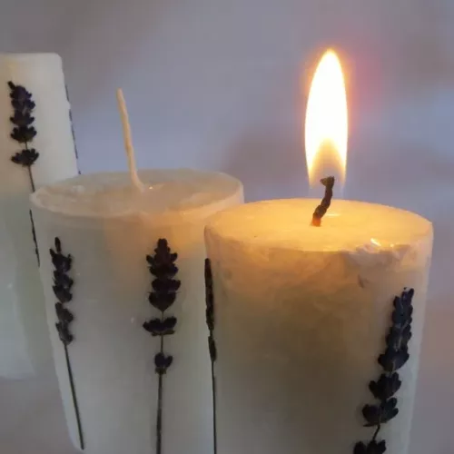Natur-Kerzen